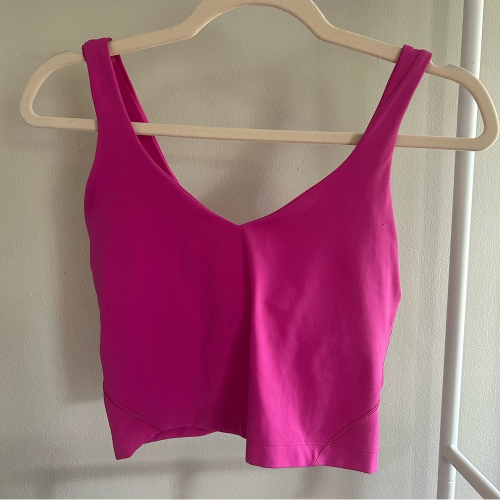 Lululemon pink align tank